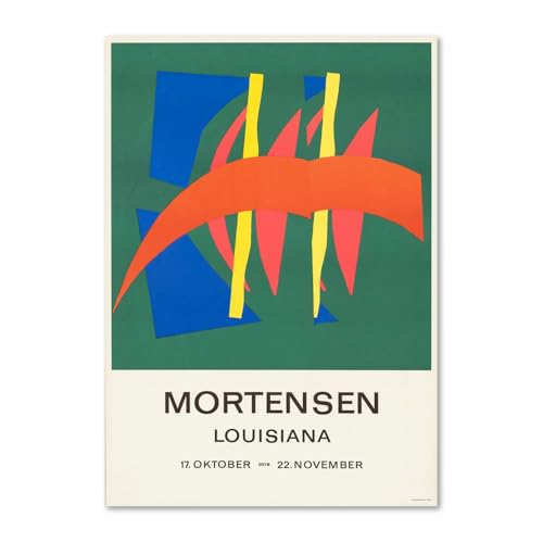 �f���}�[�N ���C�W�A�i�ߑ���p�� �|�X�^�[ Richard Mortensen ? Louisiana (1970) A1 59.4×84.1cm