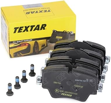 TMD Friction Services 2561701 Disc Brake Pad Set for Car Brakes