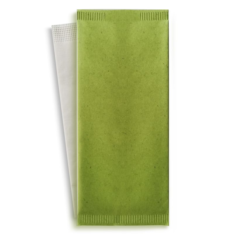 PACKNWOOD - Cubierto Desechable, Papel, 11x25cm - 500 Uds | Ecológico, Hostelería, Catering, Eventos