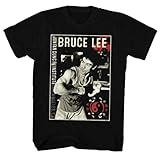 Bruce Lee Yellow Suit T-Shirt, Black, XL