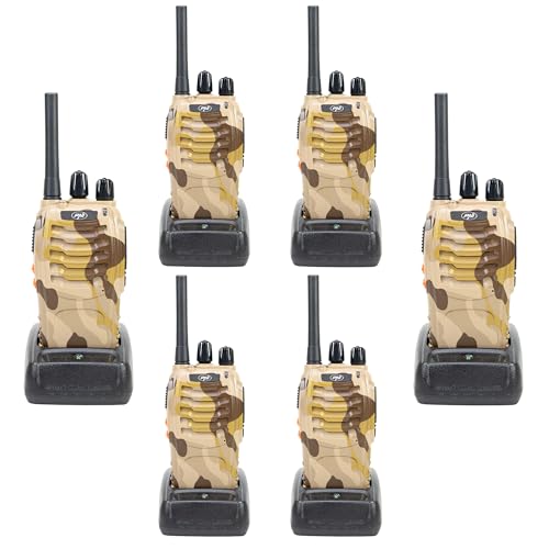 PNI PMR R40 Camo : 6 stations radio portables pour rester connecté sans réseau mobile
