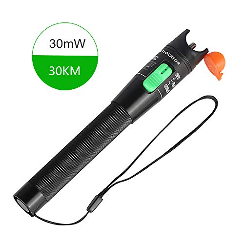 30mW 30KM Visual Fault Locator,ON THE WAY Red Light Fiber Optic Cable Tester