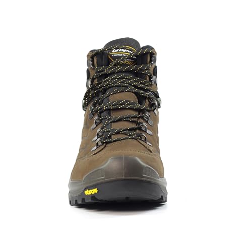 Bottes Manitoba marron Grisport imperméables avec semelle crantée adhérente