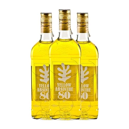 Absenta Antonio Nadal 80 Yellow 70 cl (Caja de 3 Botellas de 70 cl)
