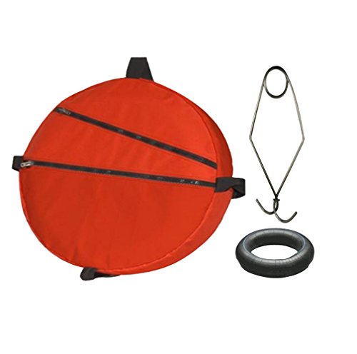 Storm Abalone Float Cover with Kelp Clip and Innertube 14-15in