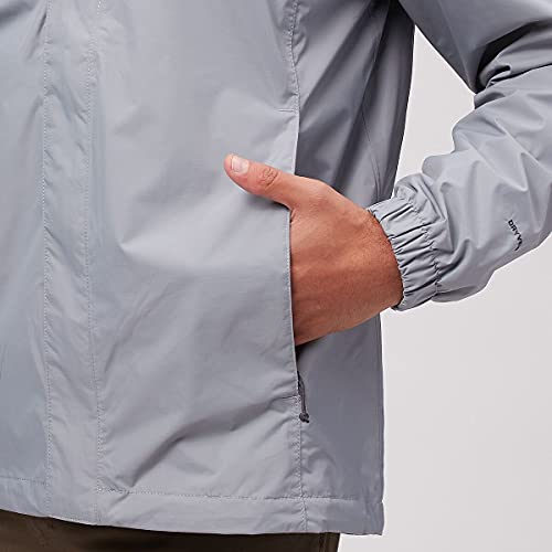 The North Face Men's Resolve Waterproof Jacket, Mid Grey/Mid Grey, Small #TOP4