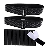 Abaodam 2stücke Stiefelbefestigungsriemen Für Damen Klettverschlüsse Verstellbarer Stiefelgürtel Geeignet Für Overknee-stiefel