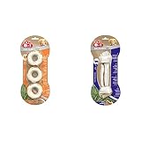 8in1 Delights Chicken, gesunder Kauksnack für Hunde, hochwertiges Hähnchenfleisch eingewickelt in Rinderhaut & Delights Beef Kauknochen L, gesunder Kausnack für große Sensible Hunde, 1 Stück (85 g)