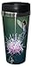 Tree-Free Greetings 77021 Hummingbird Treat Collectible Art Sip 'N Go Travel Tumbler, 16-Ounce, Stainless Steel, Multicolored