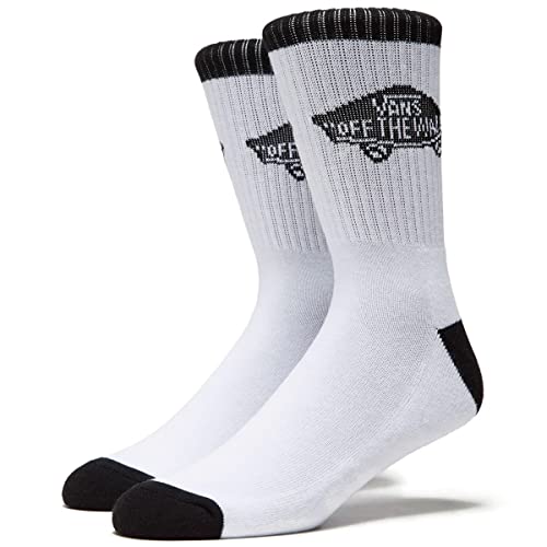 Vans | Men's, Art Half-Crew Socks (9.5-13, White/Black) #TOP29
