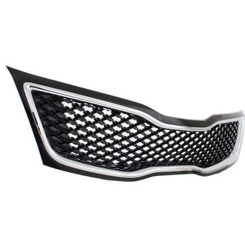 UnayKolb For 2014 2015 Kia Optima Front Upper Bumper Grille With Chrome Radiator Grill by UnayKolb - Image 3