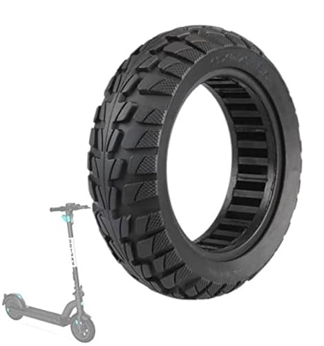 Stormytime 10 Inch Scooter Tires 70/65-6.5 Tire Replacement For Evercross H5 Hover-1 Alpha Hiboy Max3 Tubeless Electric Scooter Solid Tire 10X2.70-6.5, 10X2.75-6.5 Scooter Tire 10 '' Off Road Wheels #TOP3
