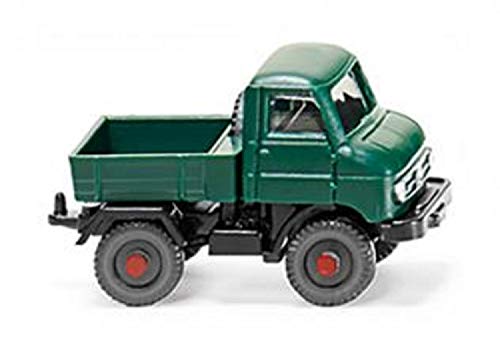 Wiking 097204 Unimog U411 Moss Green, Large