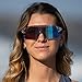 Tifosi Rail XC Shield Sunglasses (Crystal Clear w/Clarion Blue Fototec) - Ideal Cycling (Road & Gravel), Baseball, Softball