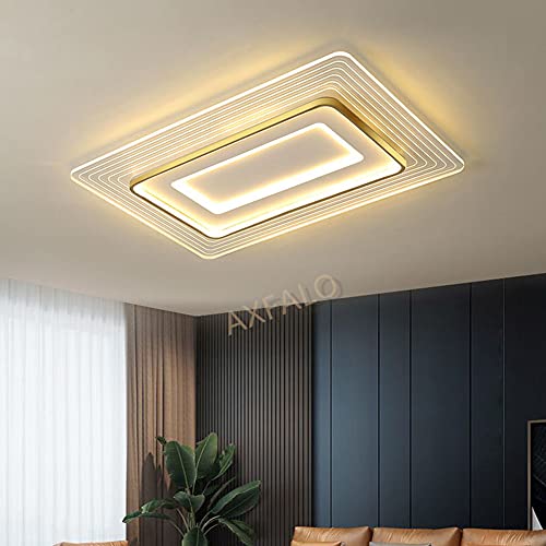 Lámpara de techo LED de metal y acrílico con iluminación creativa 4