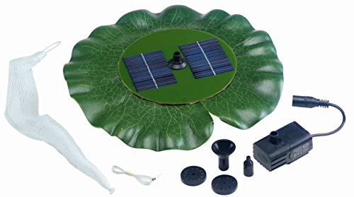 Solar-Brunnen Lily Fountain schwimmend