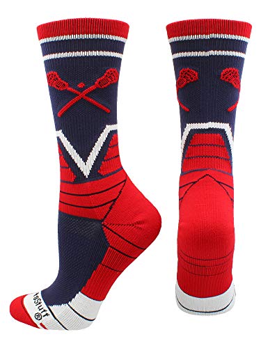 MadSportsStuff Lacrosse Victory Crew Socks