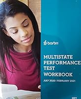 Multistate Performance Test Workbook July 2020 | February 2021 MPT B095W6GJVG Book Cover