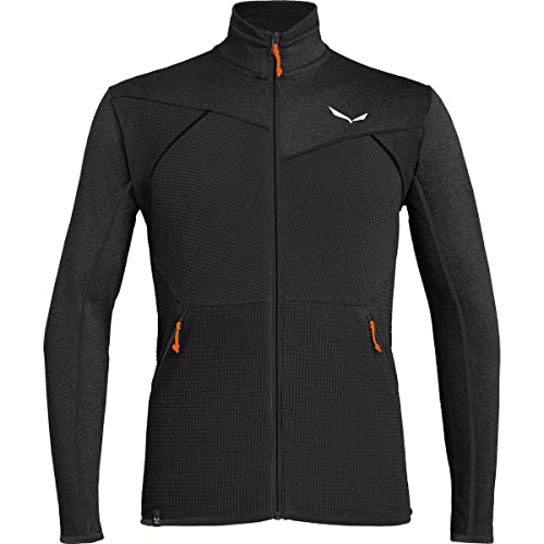 Salewa Herren Puez Hybrid Pl M Fz Herren Fleecejacke, black out melange, 52...