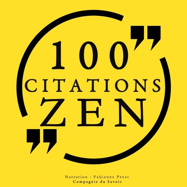 Cover art for 100 citations zen