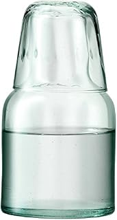 LSA Mia Carafe & Tumbler 0.95L Recycled/Part Optic | 1 Unit | Recycled Glassware | MZ21