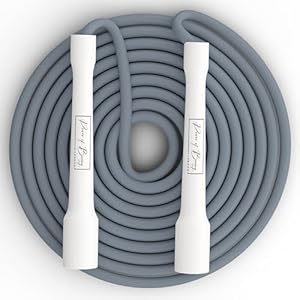 POWER OF BOXING Skipping Rope, Jump Rope for Fitness, Cardio, Fat Burning Workout, Exercise, Home Gym, Boxing, MMA & Crossfit, Durable & Lightweight Design for Men, Women, and Athletes