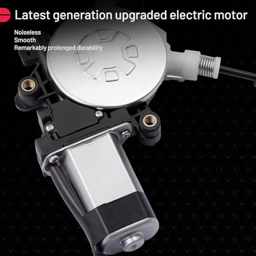 Image of BDFHYK 741-182 Power Window Regulator with Motor Rear Left, Compatible with 1998-2004 Acura RL