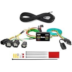 MECMO RV 7 Way Blade & 4 Pin Flat Trailer Light Wire Circuit Tester 7 Pole Round...