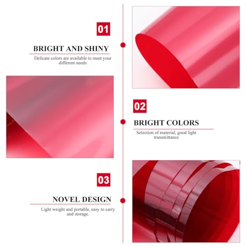 Die Sonne Geht Nie Unter Lampenfilm Gel De Cejas Overlays Transparenzfilm Farbfilter Rotlichtfilter Korrekturlichtfilter Farbbeleuchtungsfilter Blitz Haustierfilter Das Haustier ARTIBETTER