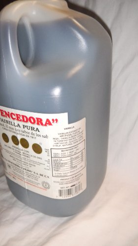 La Vencedora 1 Gallon 128 Fl Oz Pure Mexican Vanilla Vainilla Extract From Mexico #TOP4