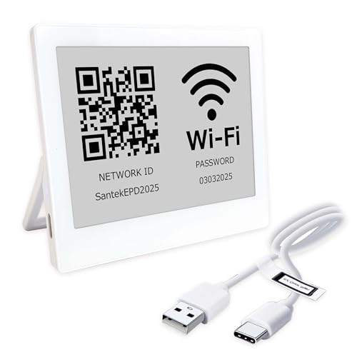 [Santek] EZ Sign 4.2inch E-paper Display dqy[p[ SE0420A1 ECNfBXvC (E-Ink Display) dqTCv[g J[ 3F\ \e Ey[p[fBXvC s\