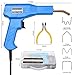Plastic Welder Kit for Bumper, 800 Staples, Hot Stapler Welding Gun, Welding Repair Kit with Carry Case, 6 Types Staples, Plastic Repair DIY Tools
