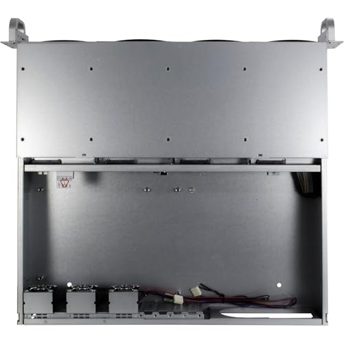 Inter Tech IPC 2U Montable sur rack 2U micro ATX SATASAS hot swap pas d'alimentation ATX USB - vue 8