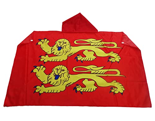AZ FLAG Drapeau Basse-Normandie 150x90 cm - Cape Drapeau Bas-Normand France 100% Polyester avec Manches Intégrées - Body Flag 80g
