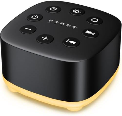 Meditation White Noise Sound Machine 30 Soothing Sounds with 32 V...