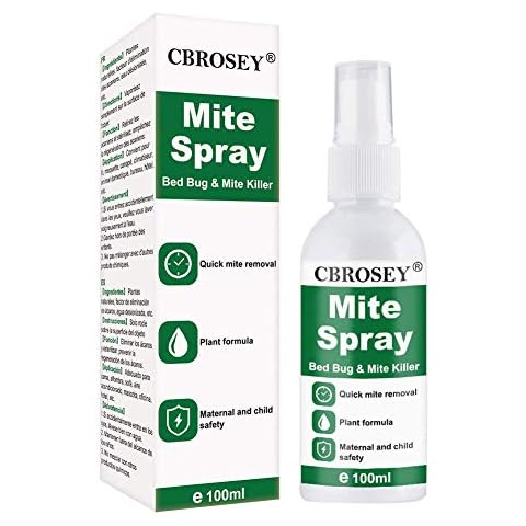 CBROSEY Bed Bug Killer Spray,Mite Spray,Bed Bug Spray,Dust Mite Spray,Bed Bug Spray for Mattress,Mite Spray for Pet and Household Cover