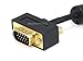 Monoprice 1.5ft Ultra Slim SVGA Super VGA 30/32AWG M/M Monitor Cable w/ ferrites (Gold Plated Connector)