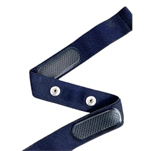 Heart Rate Monitor Replacement Chest Strap, Black Size S – XL Belt | Compatible with: Garmin HRM Dual, Wahoo TICKR, Polar H7, CARDIOSPORT