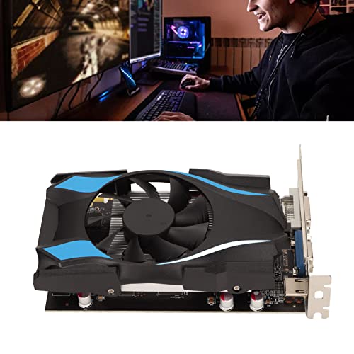 Image of Septpenta 1GB Graphic Cards1gGB PCI Express X16 DDR5 Gaming Graphics Card for AMD Chip,Video Card with Large Aluminum Alloy Heat Sinks,VGA and DVI Output Interface Pc Graphics Card for Computer GPU