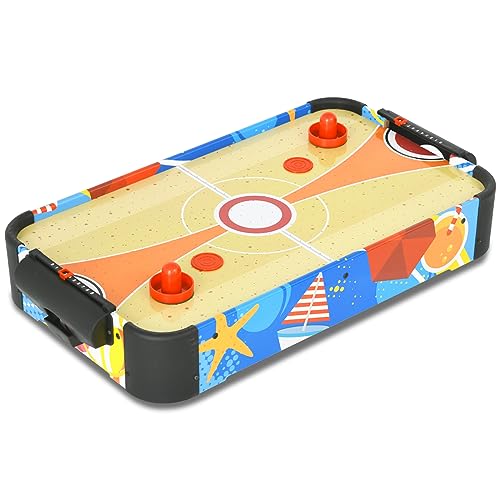REAHOISY Table Top Air Hockey Table for Kids, Teens, and Adults, 24