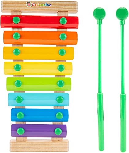 Cocomelon First Act Musical Xylophone With 2 Mallets, Kids Music Toy, Develop Your Child's Hand-Eye Coordination, Fine Motor Skills, And Gross Motor Skills #TOP2