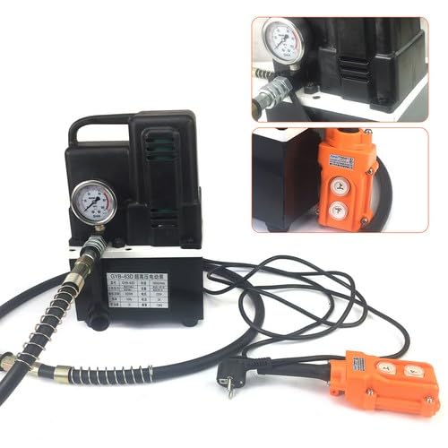 Pompa elettrica 620 W, pompa idraulica, ad alta pressione, olio idraulico, con valvola magnetica, valvola a solenoide elettrico, pompa idraulica, pompa idraulica, pompa ad alte prestazioni, per il