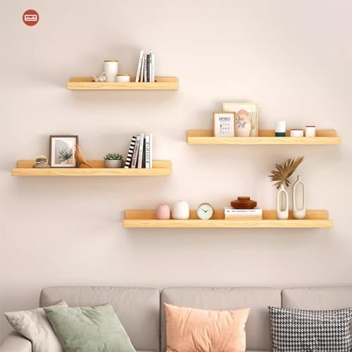 Étagère décorative rustique pour résoudre le manque de rangement mural - 2
