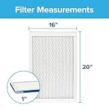 Filtrete Filtr powietrza 16 x 20 x 1, MPR 2200, MERV 13, Healthy Living Elite Allergen 3-miesięczne plisowane filtry powietrza 1-calowe, 2 filtry