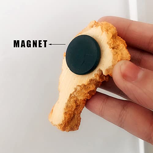 Imanes Decorativos de Alitas de Pollo en Resina miniatura 5
