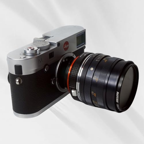 PHOLSY Adaptador de Objetivos Leica R a Leica M Enfoque Manual con 6-bit Coding para Lente de Montura Leica R y Cuerpo de Cámara Leica M Montura, Leica R-Leica M - imagen 4