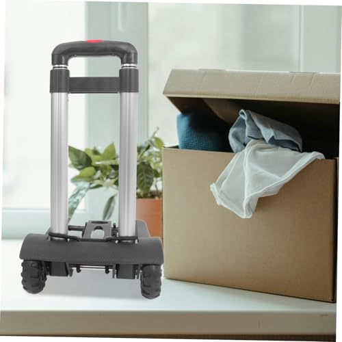 Carretilla Plegable Resistente con Asa Ajustable y Ruedas miniatura 2