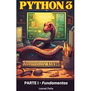 PYTHON 3 Audiolibro Por Leonel Peña arte de portada