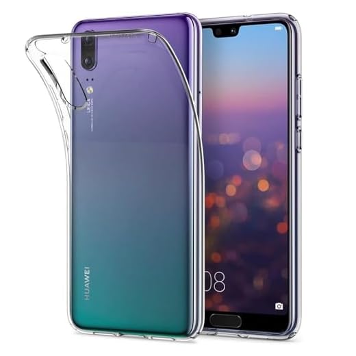 Oprimio Kristallklar Hülle für Huawei P20 [Silikon Hülle] [0 Durchsichtig] [Deutsche Material] [Ultra Dünn] Transparente Handyhülle für Huawei P20