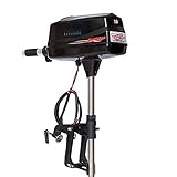 Futchoy Outboard marine engine，Hangkai 60V electric outboard motor 10 horsepower 2200W inflatable boat fishing boat engine fishing aquaculture outdoor adventure power